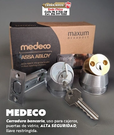 cerradura bancaria medeco